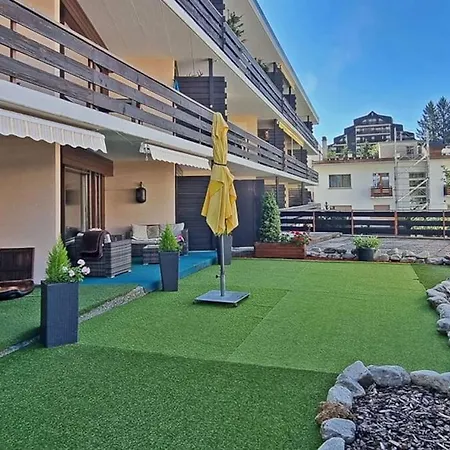 Appartement, Hyper Central, A 2 Min De Tout, Enorme Terrasse Privee Et Parking Couvert * Crans-Montana