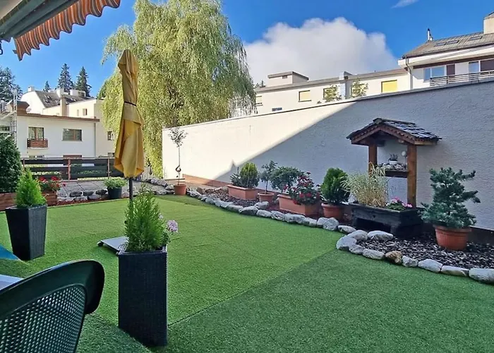 Hyper Central, Ideal Pour Couple Ou Petite Famille, Parking Couvert Διαμέρισμα Κρανς Μοντάνα